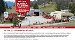 Desktop Screenshot of marblemountainmachinery.com